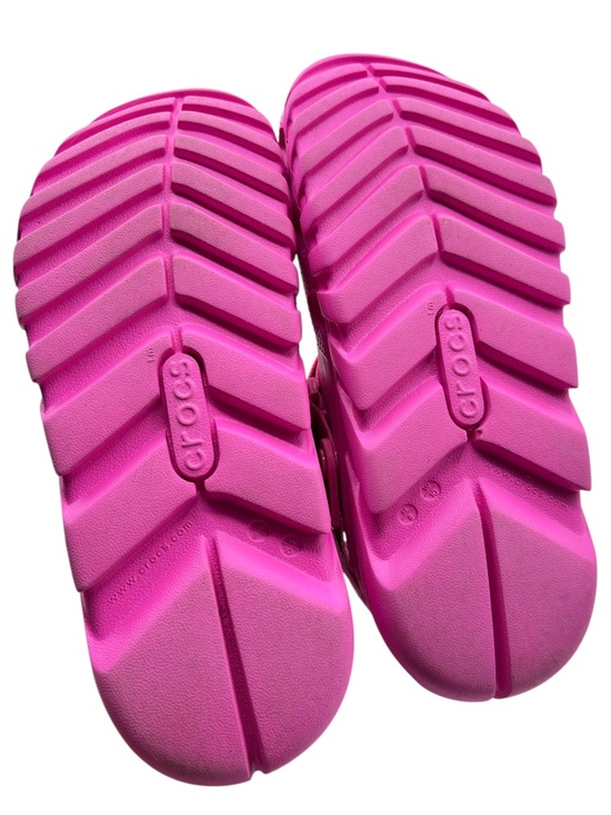 Crocs X Post Malone Rare Duet Max II Platform Slip On Clogs Electric Pink W10 M8 main image 10
